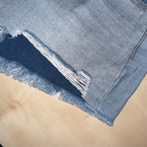 Sincerely Jules Jean Denim Shorts button-fly high rise five pocket  size… - Picture 13 of 13